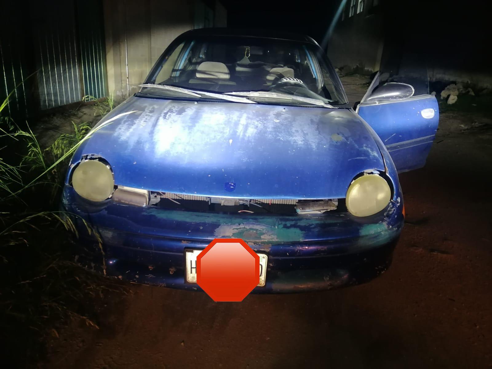 Policía Municipal de Huamantla localiza y asegura vehículo con reporte de robo en Santa Anita